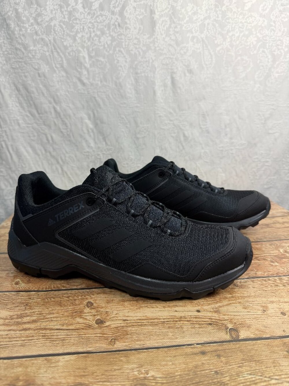New adidas TERREX Eastrail Men's Size 13 Black Hiking Trail Shoes Outdoor BC0973